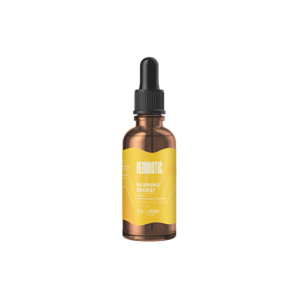 Hembiotic 2500mg Broad-Spectrum Bulk CBD Oil - 50ml