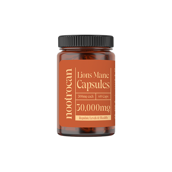 Nootrocan 45000mg Nootropic Vegan Mushroom Capsules - 90 Caps