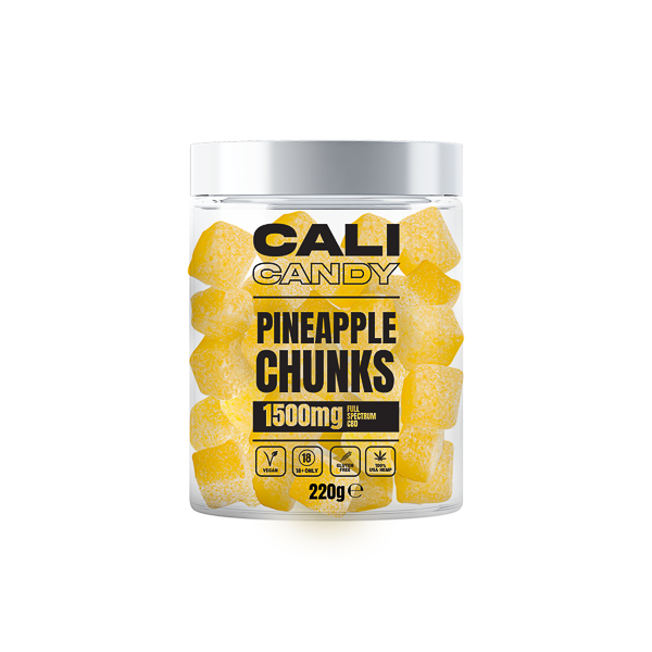 CALI CANDY MAX 1500mg Full Spectrum CBD Vegan Sweets - 10 Flavours
