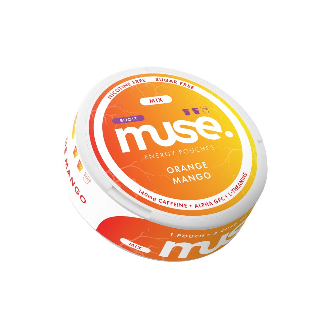 140mg Muse Boost Energy Pouches (UK Made) - 20 Pouches