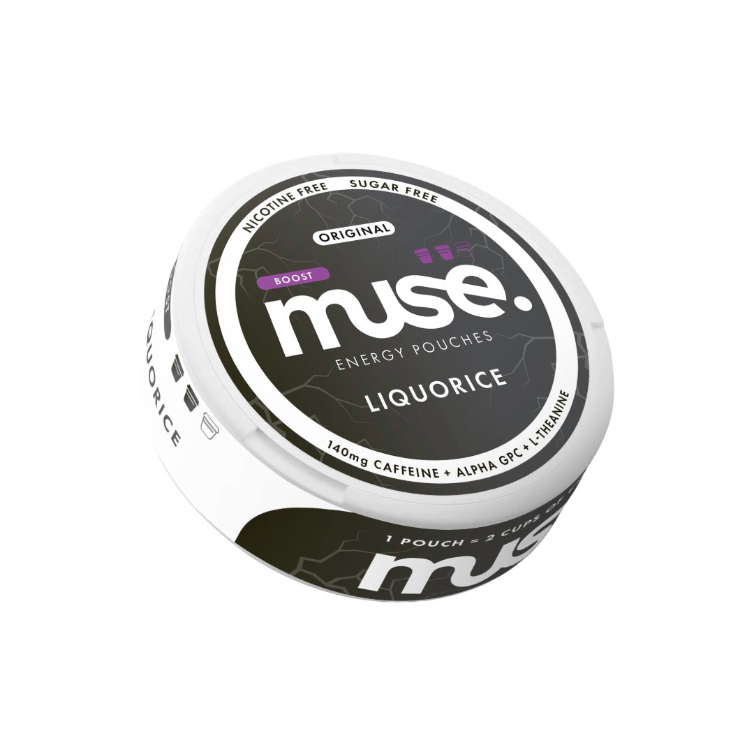 140mg Muse Boost Energy Pouches (UK Made) - 20 Pouches