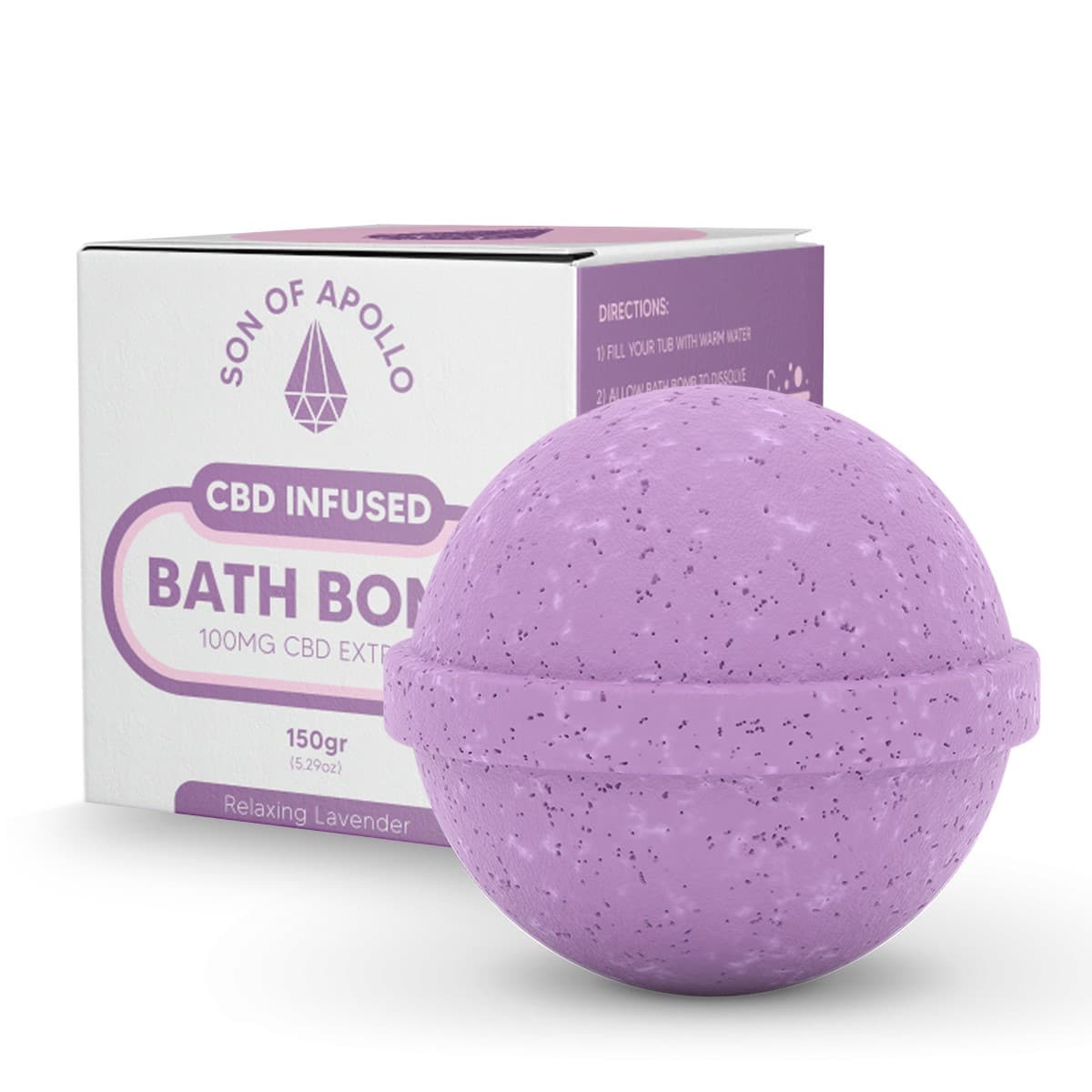 CBD Bath Bombs 100mg (BUY 1 GET 1 FREE - Add 1 To Basket) - 4 Scents