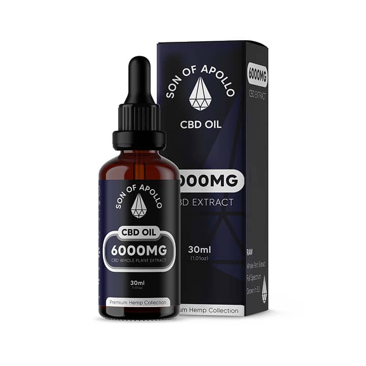 CBD Oil 6000mg CBD Extract (30ml) CBD Oil 6000mg CBD Extract (30ml)