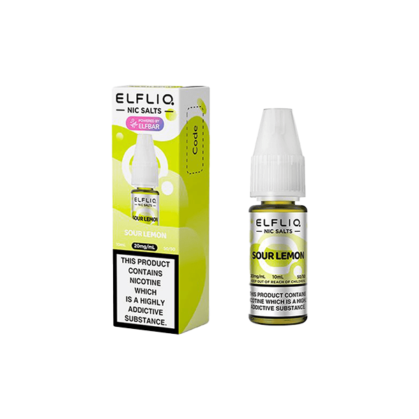 10mg ELFLIQ By Elf Bar 10ml Nic Salt (50VG/50PG)