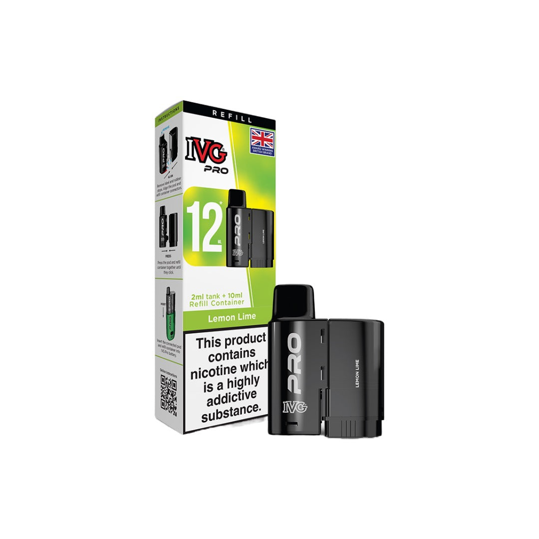 20mg I VG Pro 12 Refill Pod Pack 10000 Puffs