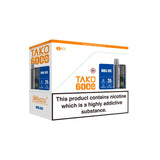 5 x 20mg Sikary Tako SP6000 Prefilled Pod Vape Kit 30000 Puffs - (1 Free Kit With Every Box Of 5)