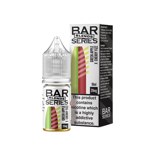 20mg Bar Series Blends 10ml Nic Salts (50VG/50PG)