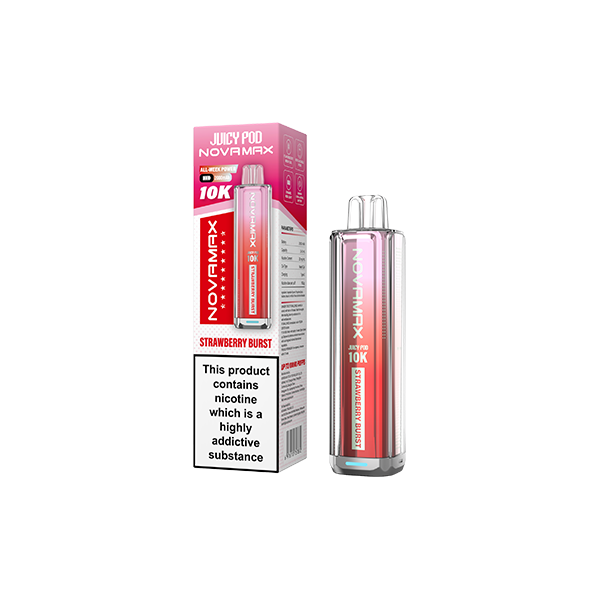 20mg Juicy Pod Novamax Disposable Pod Vape Kit 10000 Puffs