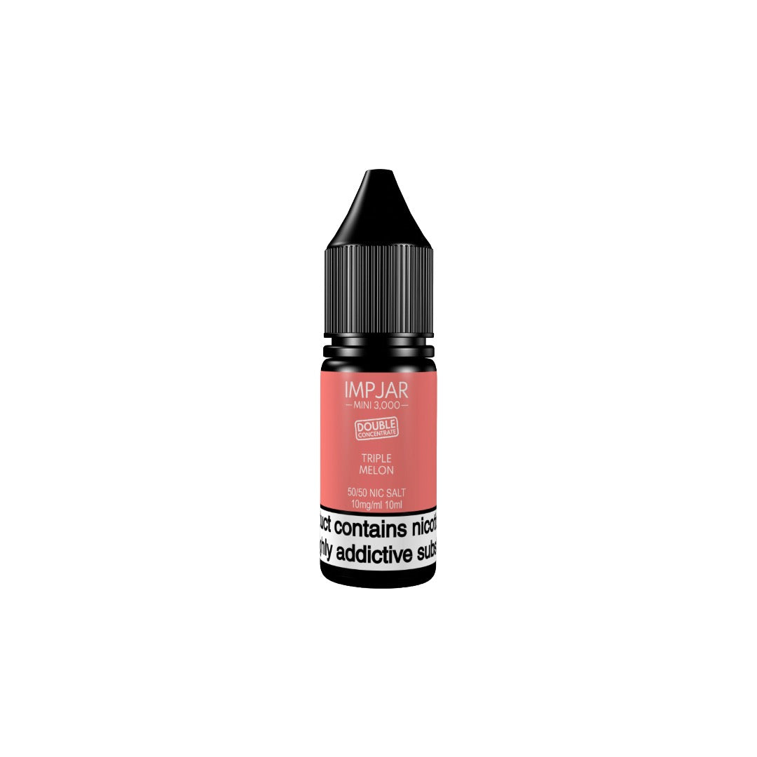 10mg Imp Jar Mini 3000 Double Concentrate 10ml Nic Salt (50VG/50PG)
