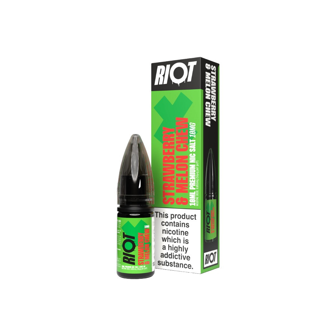 10mg RIOT X 10ml Nic Salts by Riot Squad (50VG/50PG)