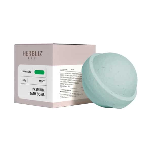 Herbliz 150mg CBD Premium Bath Bombs - 150g