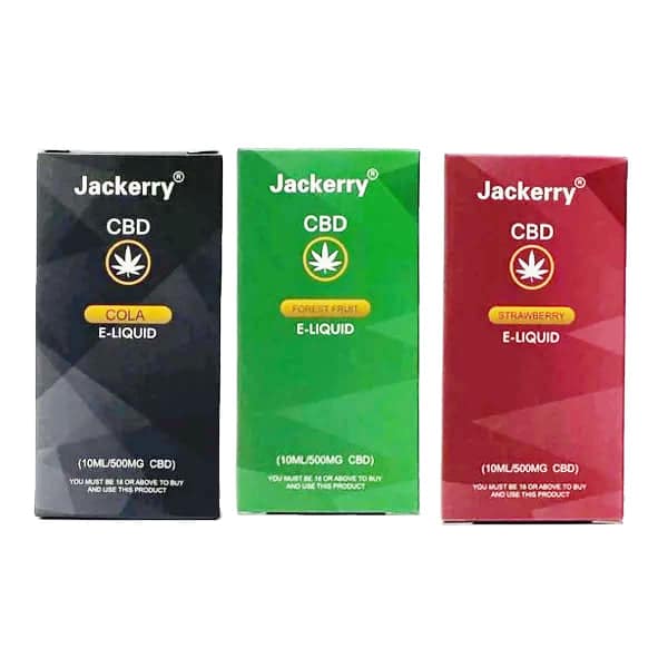 Jackerry CBD by Ciro Health 500mg CBD E-liquid 10ml