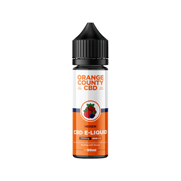 Orange County CBD 1500mg Broad Spectrum CBD E-liquid 50ml (50VG/50PG)