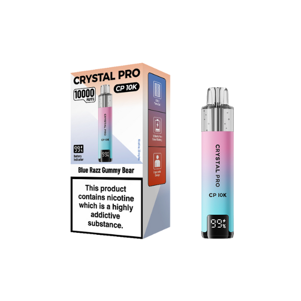 20mg Crystal Pro CP 10K Pod Vape Kit 10000 Puffs