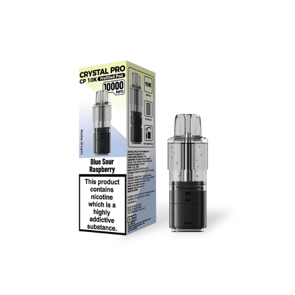 20mg Crystal Pro CP 10K Prefilled Pod 10000 Puffs - 1Pc