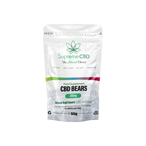 Supreme CBD 200mg CBD Gummies Grab Bag - 50g