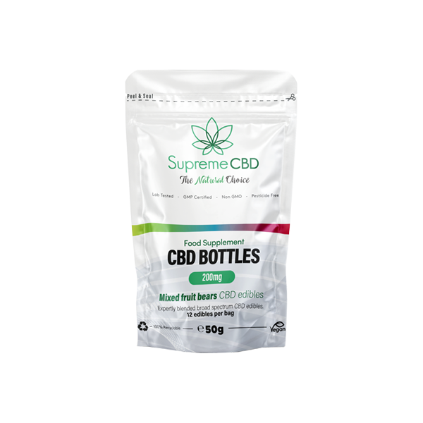 Supreme CBD 200mg CBD Gummies Grab Bag - 50g