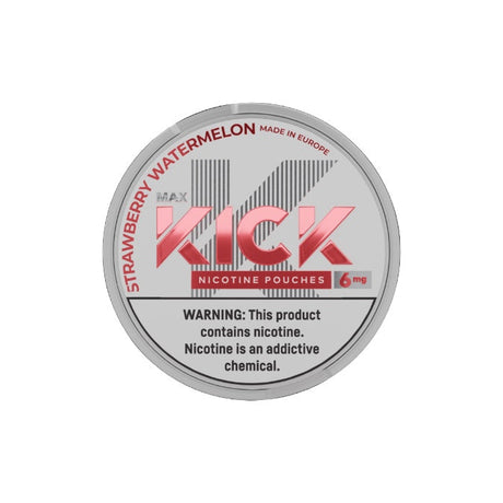 6mg Max Kick Nicotine Pouches - 20 Pouches