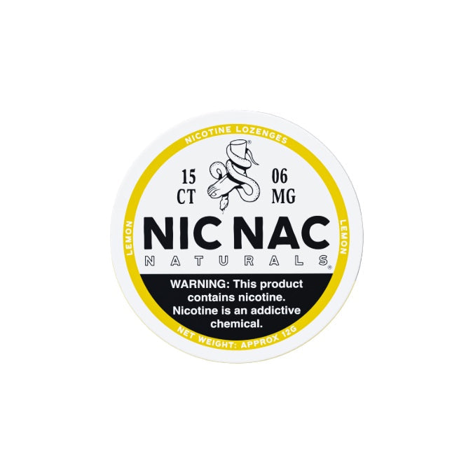 6mg Nic Nac Naturals Nicotine Pouch