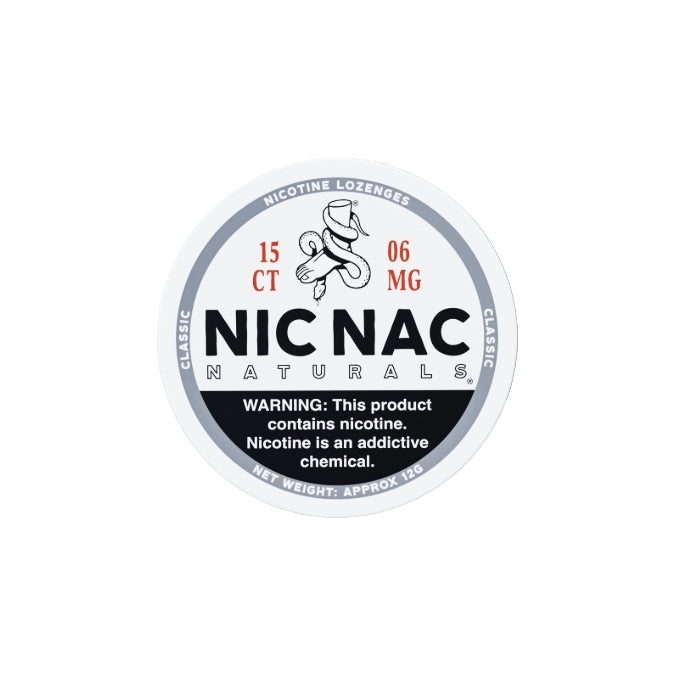 6mg Nic Nac Naturals Nicotine Pouch
