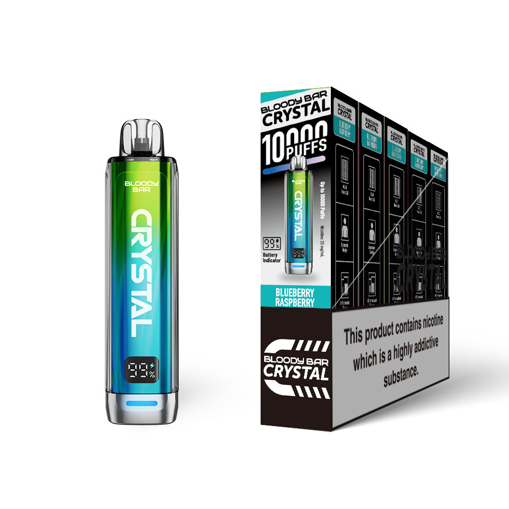 Bloody Bar Crystal 10k Prefilled Pod Vape Kit 10000 Puffs