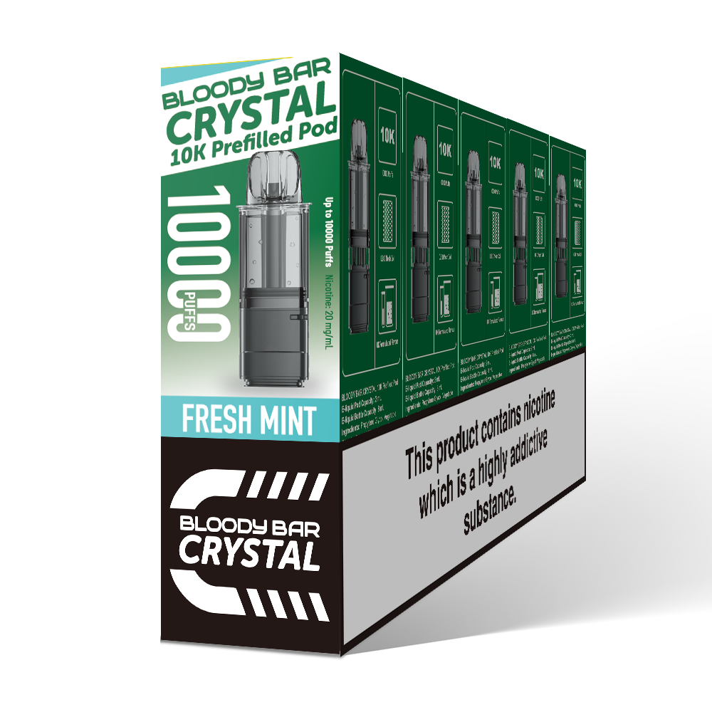 Bloody Bar Crystal 10k Prefilled Pod - 10000 Puffs