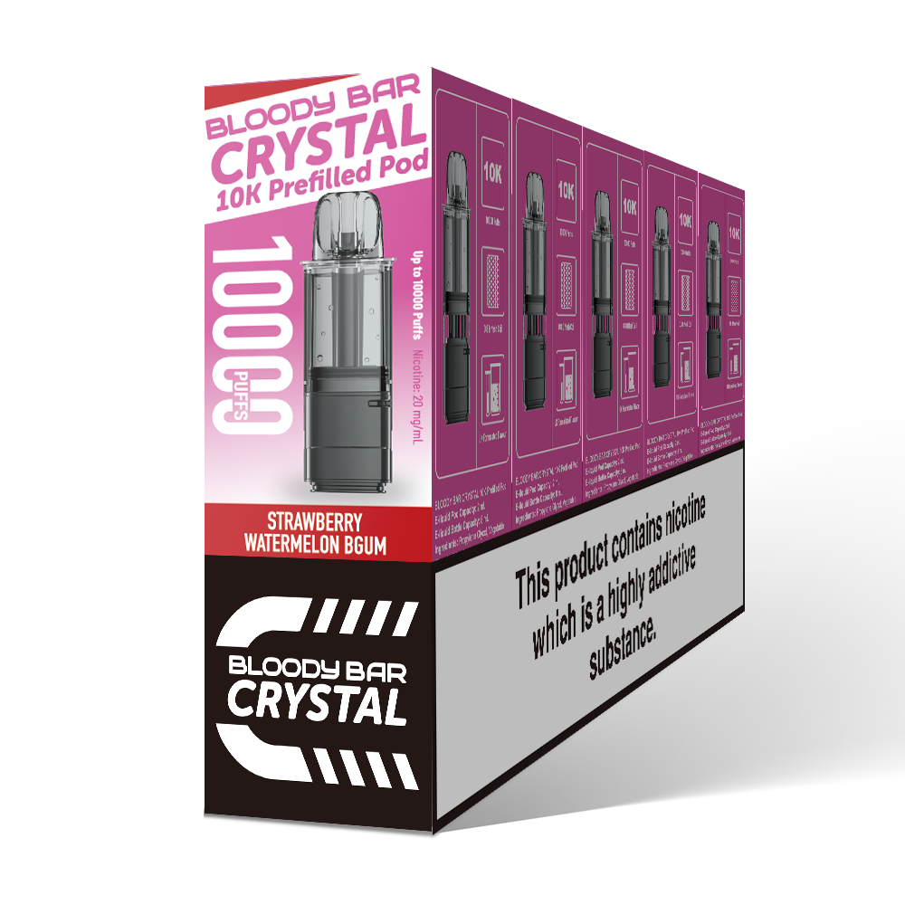 Bloody Bar Crystal 10k Prefilled Pod - 10000 Puffs