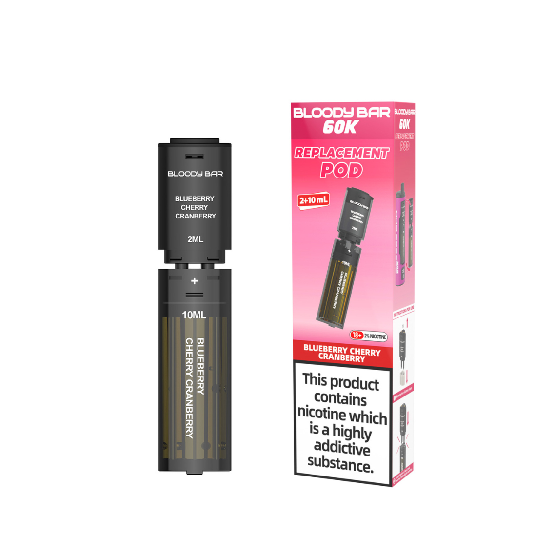 Bloody Bar 60k Prefilled Pods - 60000 Puffs