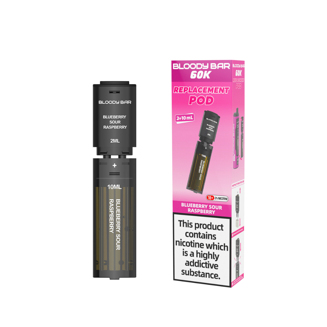 Bloody Bar 60k Prefilled Pods - 60000 Puffs