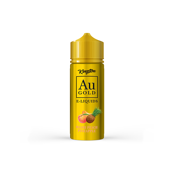 0mg AU Gold By Kingston 100ml Shortfill E-liquid (70VG/30PG)