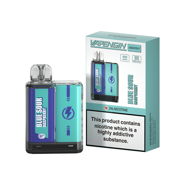 20mg Vapengin Mercury Disposable Vape Device 600 Puffs