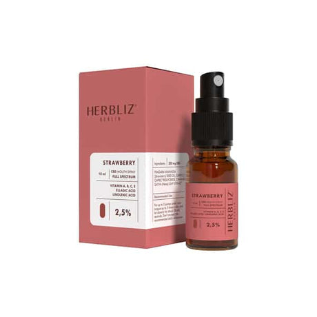 Herbliz 2.5% Full Spectrum CBD Mouth Spray - 10ml