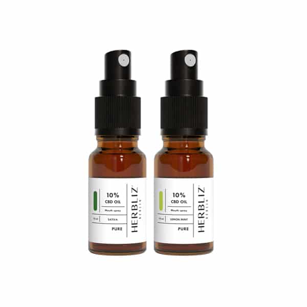 Herbliz 10% Pure CBD Mouth Spray - 10ml