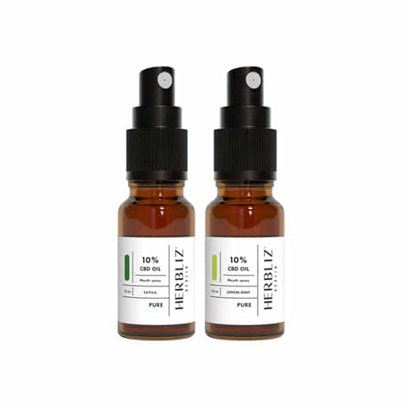 Herbliz 10% Pure CBD Mouth Spray - 10ml