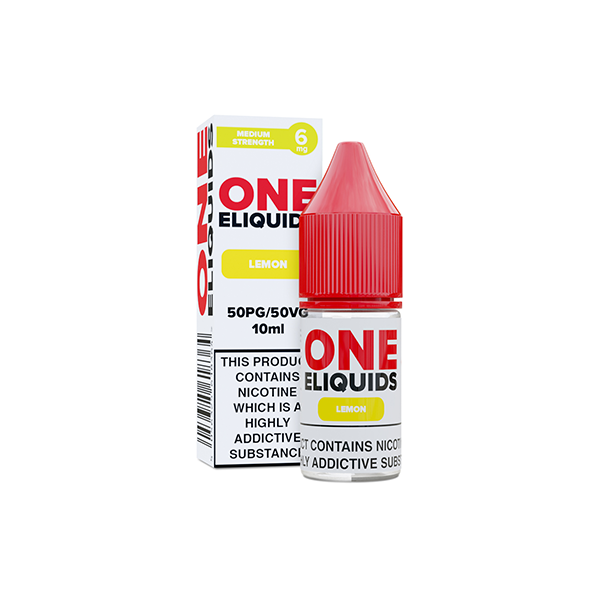 6mg One E-Liquids Flavoured Nic Shot 10ml (50VG/50PG)