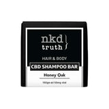 NKD 50mg CBD Speciality Body &amp; Hair Shampoo Bar 100g - Honey Oak