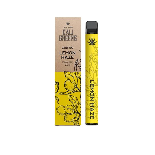 cbd vape disposable uk Cali Greens CBD Go Disposable Pen (150mg)