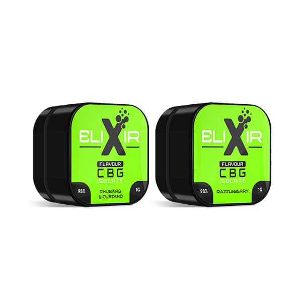 Elixir Infused Elixir 98% Flavour Infused CBG Isolate - 1g