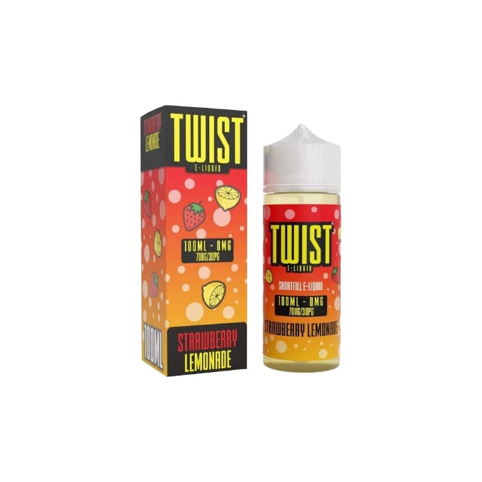 0mg Twist E-liquids 100ml Shortfill (70VP/30PG)