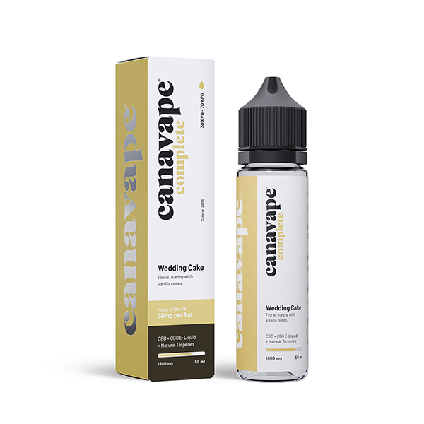 Canavape 1800mg Full-Spectrum CBD + CBG E-liquid 50ml (30VG/70PG)