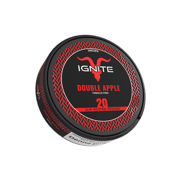 20mg Ignite Double Apple Slim Nicotine Pouches - 20 Pouches