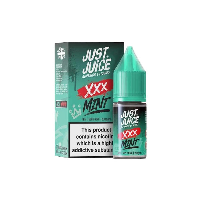 20mg Just Juice Mint 10ml Nic Salt (40VG/60PG)