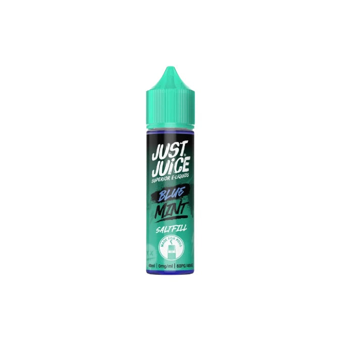 0mg Just Juice Mint 40ml Saltfills (40VG/60PG)