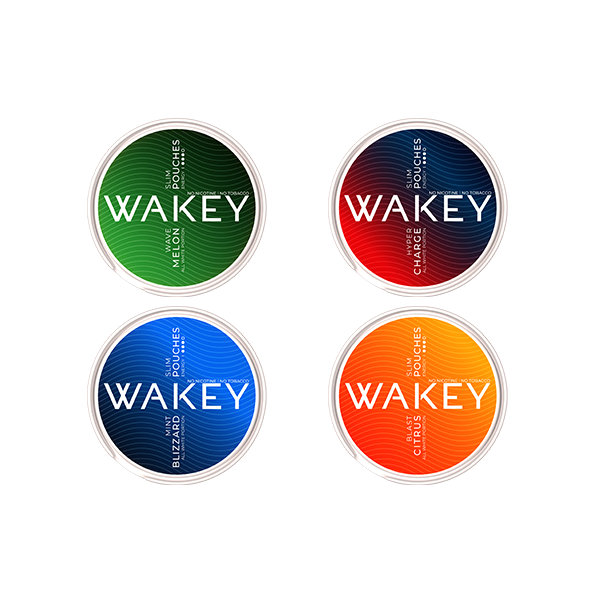 50mg Wakey Medium Energy Pouches - 20 Pouches