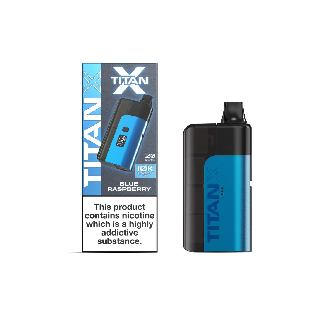 20mg Titan X 10k Puff Prefilled Pod Vape Kit