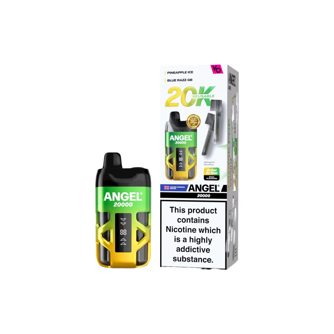 20mg Angel 20000 by Vapes Bars Holiday Edition Prefilled Pod Vape Kit