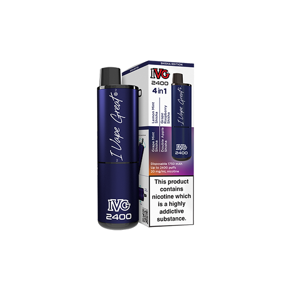 20mg IVG 2400 Disposable Vapes 2400 Puffs