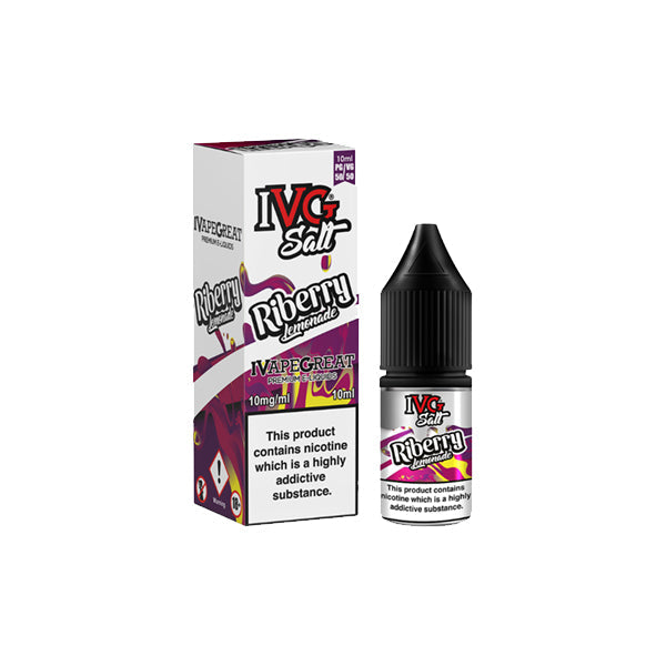 New! I VG Salt 20mg 10ml Nic Salt (50VG/50PG)