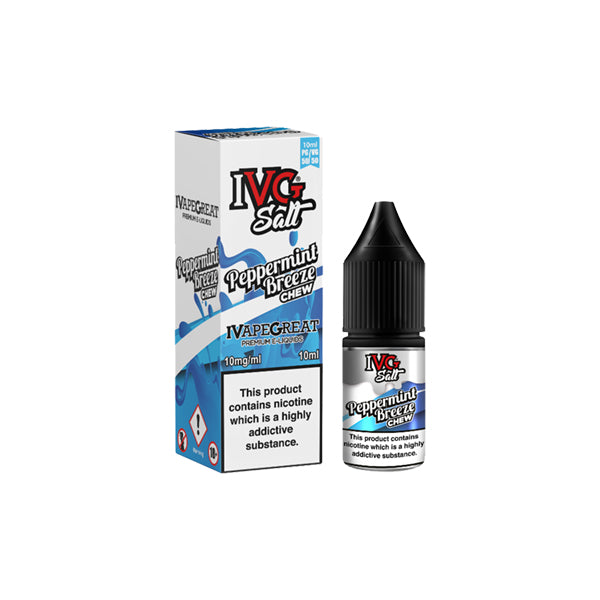 New! I VG Salt 10mg 10ml Nic Salt (50VG/50PG)