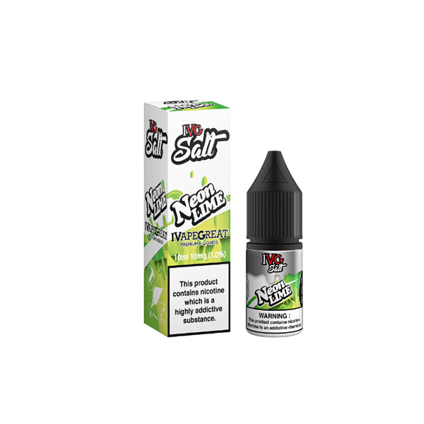 New! I VG Salt 10mg 10ml Nic Salt (50VG/50PG)